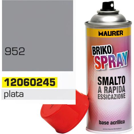 Peinture en aérosol argent 400 ml.
