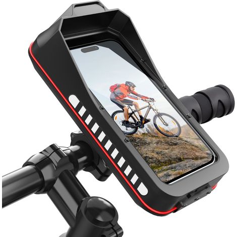 Support de téléphone étanche et antichoc pour guidon de moto (1/5)