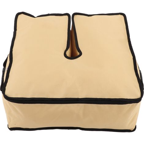 Sac à lest carré pour pied de parasol, toile Oxford 600D, base pour tente de plage, sac à sable (1/5)
