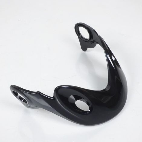 [JAMAIS UTILISE] casquette de casque PVC coloris noir pour moto scooter quad neuf (1/2)