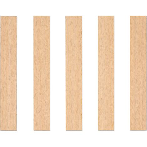 Mechas de madera para velas 140x20x1 mm 5 unidades