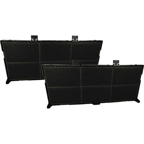 vhbw 2x Aktivkohlefilter kompatibel mit Siemens LI97SA530/03, LI97SA530/02, LI97SA530/01, LI97SA53002, LI97RA561 Dunstabzugshaube