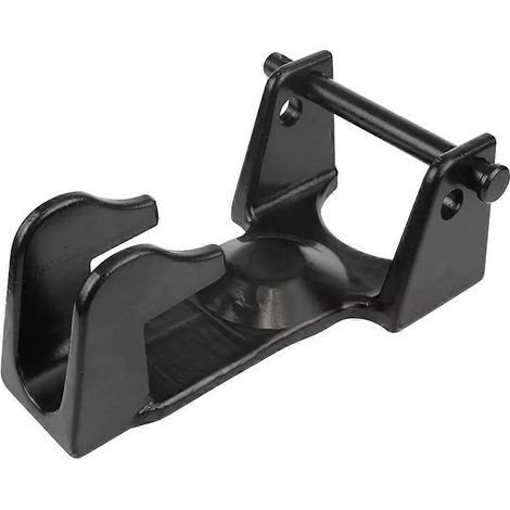 TL-50 Anhängerkupplung mit Schwanenhalsschloss für Schwerlastanhänger und Viehtransporter, schwarz (1/5)