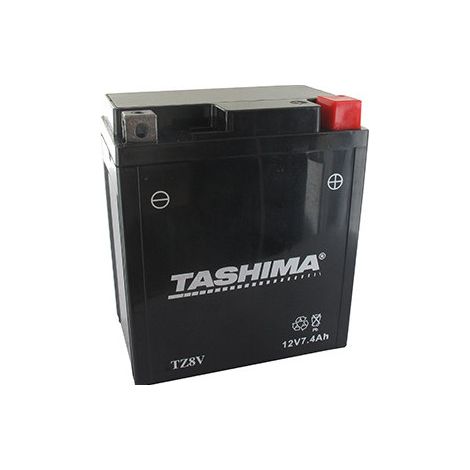 Batería Reforzada y Sin Mantenimiento (AGM) 12V, 7A. L: 113mm, An: 70mm, Al: 130mm, + a la Derecha. - Batería para llenar de ácido antes