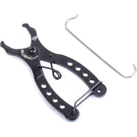 Alicates para cadenas, mini alicates para cadenas, herramienta para cadenas de bicicleta, herramienta de liberación rápida para abrir y cerrar cadenas de bicicleta. Se utiliza para colocar y quitar ca