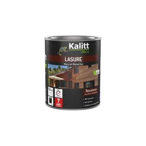 Lasure Bois Chêne Foncé Protection Longue Durée 7 Ans - Kalitt Deco