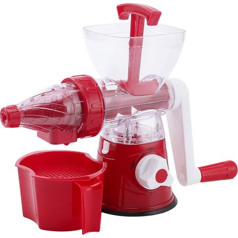 Extracteur De Jus Manuel - ABS - Pour Agrumes Et Fruits - Base Antidérapante - 35 X 11 X 22 Cm - 550 G - 1 Pièce (1/5)