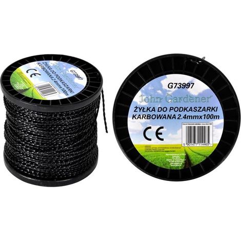 Geko Fil de coupe professionnel plastique carré 300m (1/3)