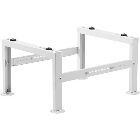 VEVOR Mini Split Ground Stand, Adjustable Anti-Vibration Mini Split Stand for 9000-60000 BTU Ductless Air Conditioner Heat Pump, Heavy Duty AC Base Bracket Floor Mount w/ 350kg Max. Load Capacity (1/5)