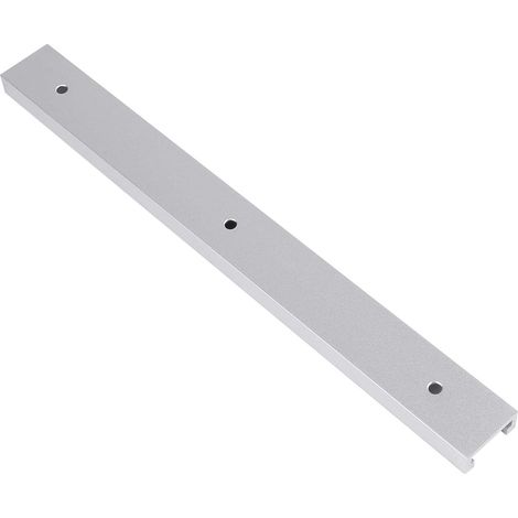 Rail en T à onglet en aluminium rail en T rail en T à onglet en aluminium anodisé pour machines d'établi à bois(400mm) (1/5)