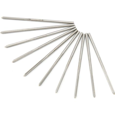 Lot de 10 alésoirs en acier rapide entièrement rectifiés de 1,7 mm pour machines à queue droite (1/5)
