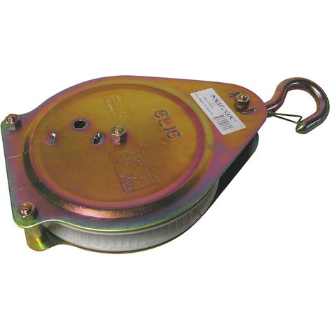 Corderies Tournonaises – Poulie clic à crochet pour corde 20 à 30 mm – Réa polyamide 6.6 – Charge maximale 100 kg – Finition anticorrosion zingage bichromaté