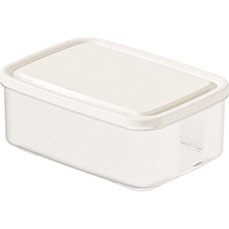 Boîte De Conservation Alimentaire - 300 ml + 600 ml + 1000 ml - Compatible Micro-ondes - En Plastique - Pour Congélation Et Conservation Cuisine - Lot De 3 (1/5)