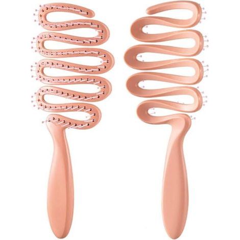 Soft bristle brush for small dogs – Essential for Yorkshire Terriers, Shih Tzus and Pomeranians, pink (1/4)