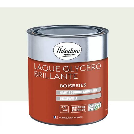Laque Glycéro Brillante Théodore Blanc Cassé 0,5 L (1/2)