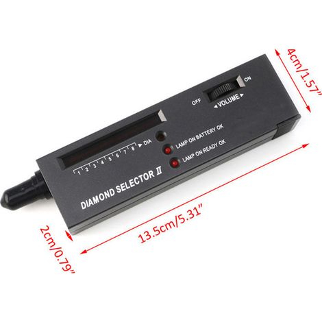 Handlicher Diamantenselektor mit Indikator, hochpräziser Wärmeleitfähigkeits-Juwelierprüfstift (1/5)