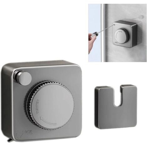 Étendoir à linge rétractable pour intérieur et extérieur, résistant et non affaissé, en acier inoxydable, à fixation murale, 4,6 m (carré, gris) (1/5)