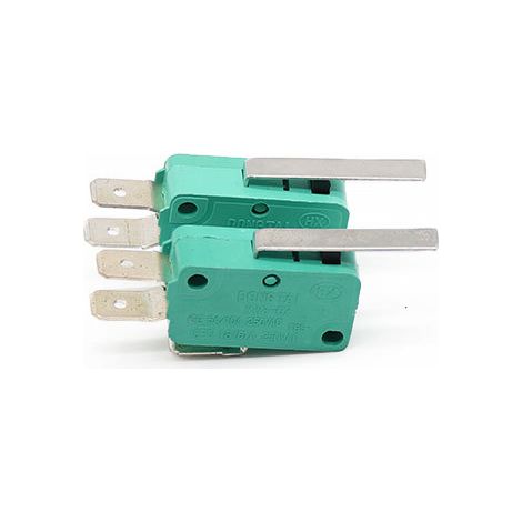 High-quality long-handle limit switch, commonly used switch KW3-OZ-5, green silver contacts. (1/4)