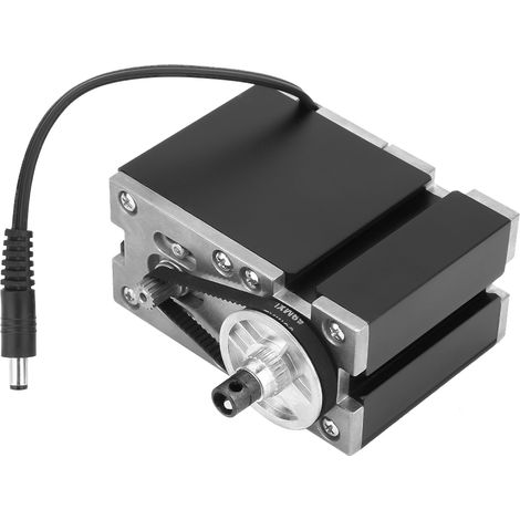 60W 12V Hochleistungs-Aluminiumlegierungsmotor-Getriebe für Mehrzweck-Mikrowerkzeugmaschinen (1/5)