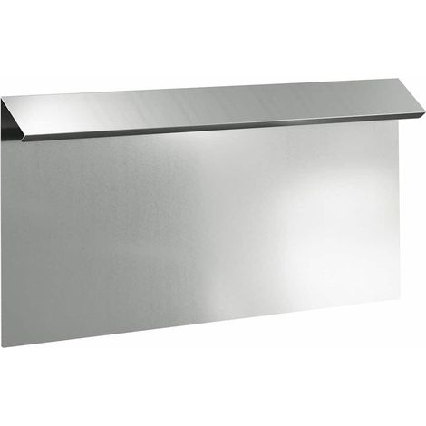 Valla para caracoles 16 pcs Plateado 50 x 3,5 x 25 cm vidaXL