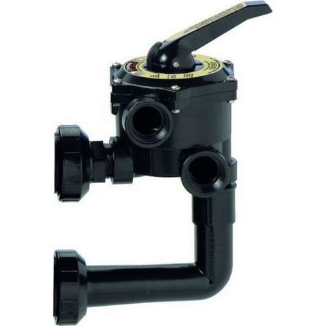 Hayward – Vanne multivoies 1''1/2 pour filtre à sable piscine – 6 voies – Compatible Filter pro II – Pièce d'origine