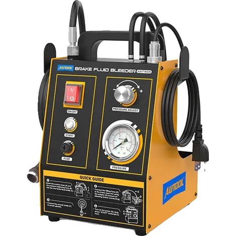 Cambiador de líquido de frenos, funcionamiento por impulsos, operado por una sola persona, 110 V o 220 V. (1/5)