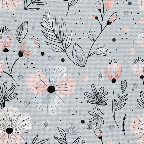Tela Oxford decorativa para exteriores - Motivo femenino  DX10177 (1/5)