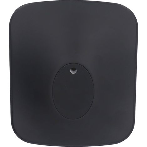 Support d'enceinte en métal antidérapant avec réduction des vibrations, fixation de bureau pour enceinte sans fil HiFi KEF LSX II, noir. (1/5)