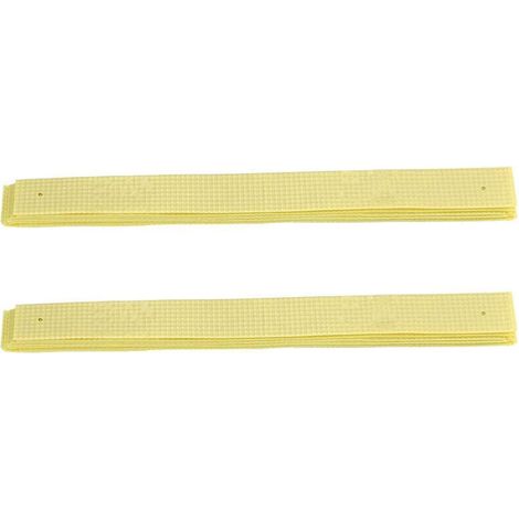 Jeffergarden 40Pcs Manhao Fluvalinate Stripes Acarien Varroa Apiculture Médecine-DOU