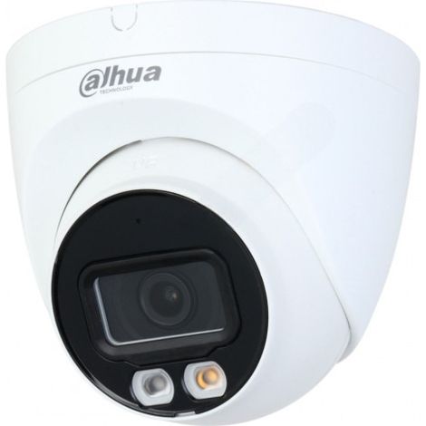 (DH-IPC-HDW2449TP-S-LED-0280B) DAHUA CÁMARA IP TURRET SERIE 2 4MP FULL COLOR, WIZSENSE, IP67, IR 30M, MICRO INCORPORADO, RANURA HASTA 256GB SD 2.8MM
