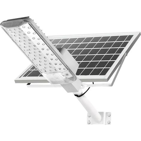 Lampadaire solaire extérieur IP65 – Lot de 1, LED, télécommande (1/5)