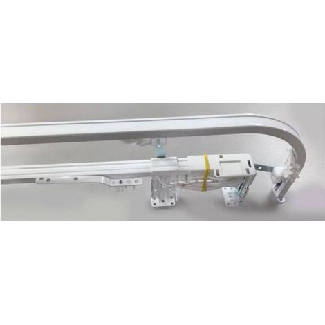 SCORRITENDA ESTENSIBILE SIRIO KIT 120/215 CM BIANCO