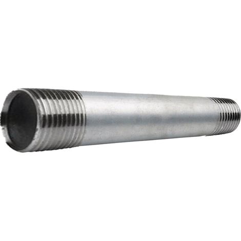 Raccord de tuyau 1 1/4 pouce 50 cm galvanisé