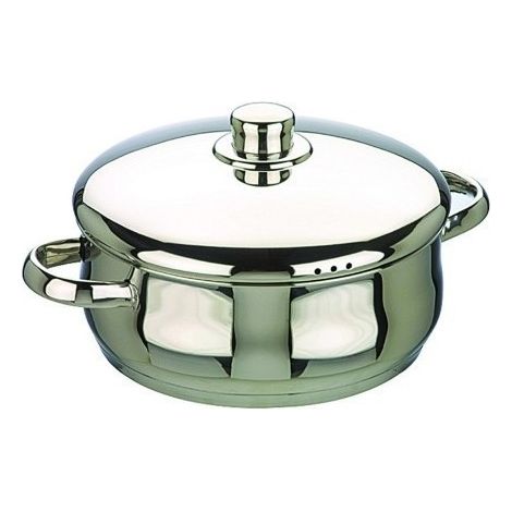 Cacerola 16Cm Con Tapa Inox Oslo Ibili