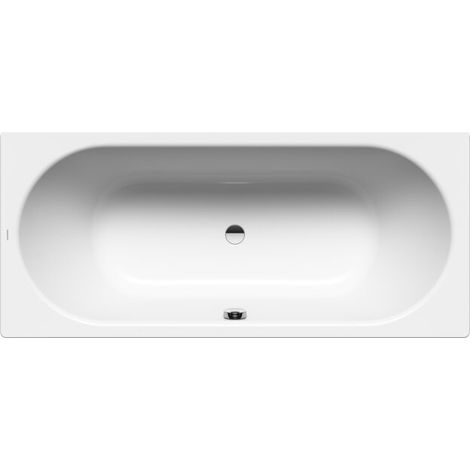 Kaldewei Ambiente - Rechteckige Badewanne Classic Duo 110, 180x80 cm, mit Grifflöchern, Perl-Effekt, weiß 291010113001 (1/2)