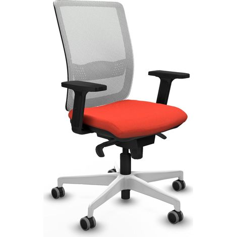 Sedia da ufficio piqueras y crespo Haches bianco comoda regolabile (1/2)