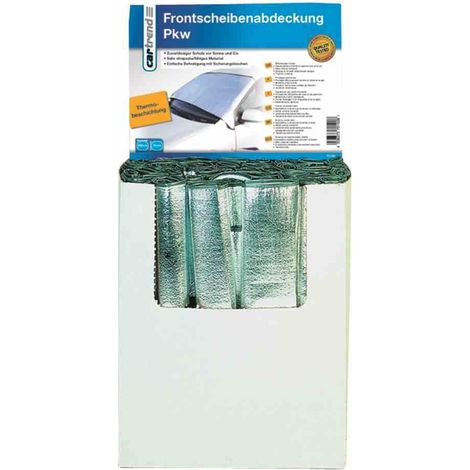 Cartrend Scheibenabdeckung alubeschichtet 200 x 70 cm Frontscheiben-Abdeckung (1/2)