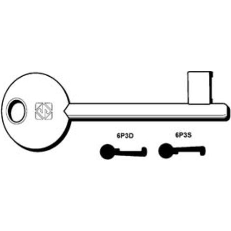 Chiavi patent passepartout bonaiti, iseo, mp - 6p3s sx (ex 5012) 5 pezzi Silca