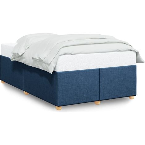 Maison Exclusive - Giroletto senza Materasso Blu 120x190 cm in Tessuto (1/5)