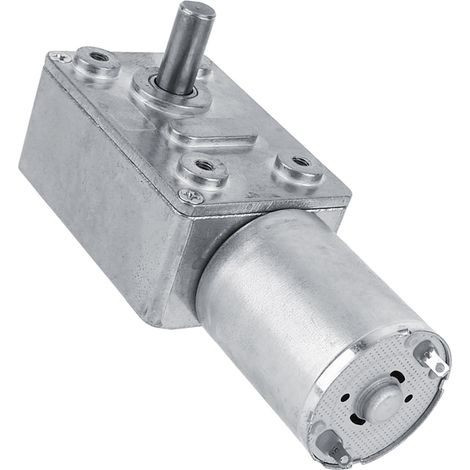 Moteur Électrique 12V CC Réducteur 2 tr/min Réversible Turbo Haute Vitesse Engrenage Vis Sans Fin (1/5)