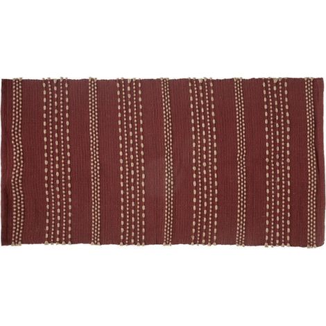 Tapis Déco "Bota" 70x140cm Terracotta (1/2)