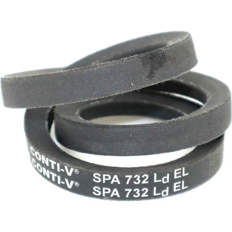 Courroie trapézoidale lisse Contitech Conti V SPA732 Ld