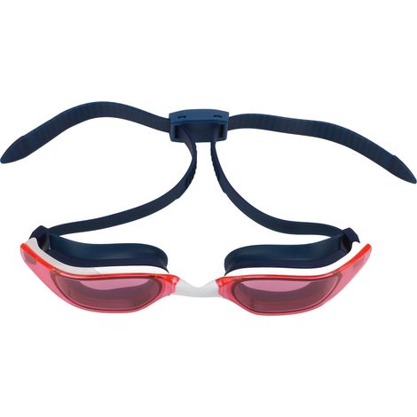 Lunettes de natation pour adultes, haute définition, étanches, antibuée, roses transparentes, pour hommes et femmes. (1/5)