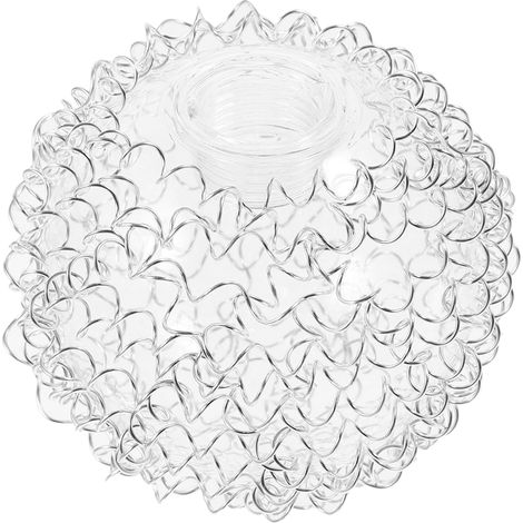 Abat-jour sphérique G9 de rechange - En verre - Pour lustre suspendu - Lampadaire de rue - 8 cm (1/5)
