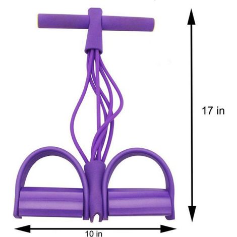 Tube de résistance - 1 pièce, Violet bande résistance élastique fitness pédale corde yoga 6 tubes entraînement corps Étiquette (1/5)