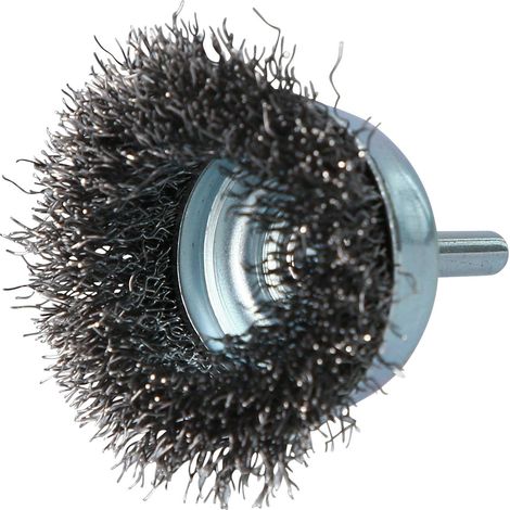 BRILLIANT TOOLS Brosse boisseau Ø 50 mm avec logement 6 mm - BT103105 (1/5)