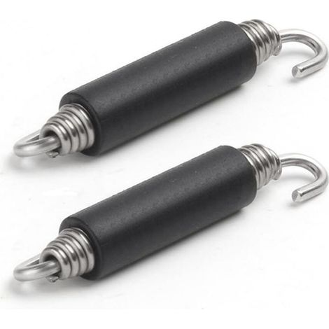 Lot de 2 ressorts de pot d’échappement pour moto 85 mm En acier inoxydable Pour scooter (1/5)