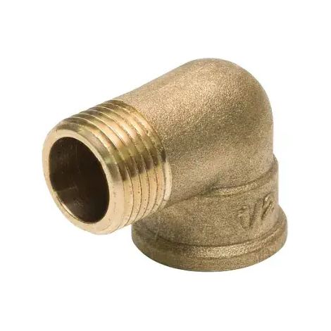 Codo Tycner INT-OUT de latón de 3/8"