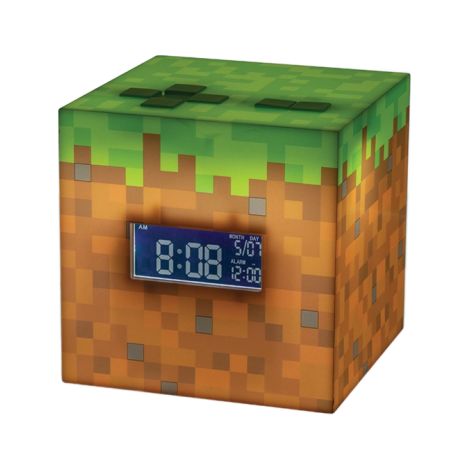 Reloj despertador de Minecraft de Paladone