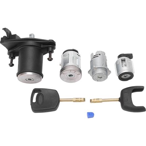 Ensemble de contacteur d'allumage, démarreur et serrure de porte 2S61 A22050 BM – Pièce de rechange pour Ford Fiesta MK5 et Fusion (1/5)
